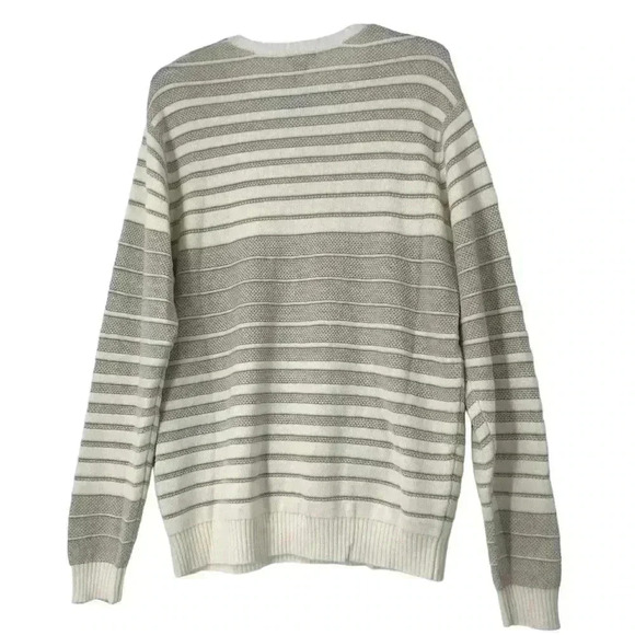 PETER MILLAR MEN’S XL MERINO WOOL MIDI STRIPE CREWNECK SWEATER NWT CLASSIC FIT - Picture 12 of 16
